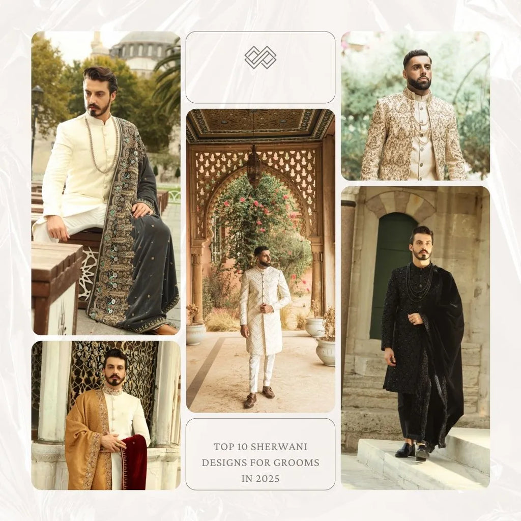Top 10 Sherwani Designs for Grooms in 2025