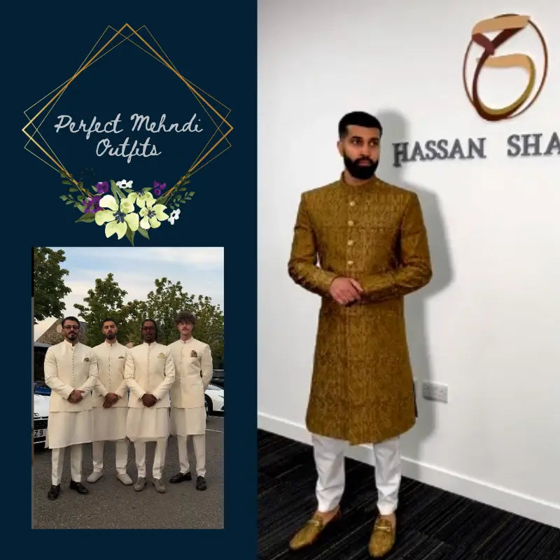 Perfect Mehndi Outfits for Grooms and Guests